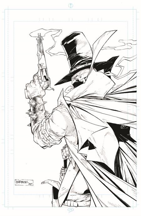 GUNSLINGER SPAWN #56 CVR B CARLO BARBERI RAW ART VAR Image Comics Erica Schultz Carlo Barberi Carlo Barberi PREORDER