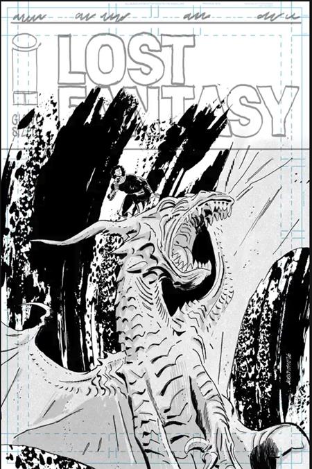 LOST FANTASY #12 CVR C INC 1:25 ALEX DIOTTO RAW ART VAR Image Comics Curt Pires Alex Diotto Alex Diotto PREORDER