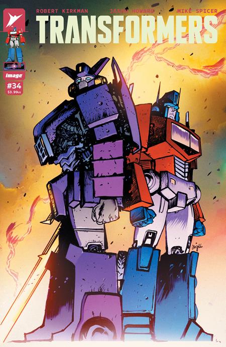 TRANSFORMERS #34 CVR B DANIEL WARREN JOHNSON & MIKE SPICER VAR Image Comics Robert Kirkman Jason Howard, Mike Spicer Daniel Warren Johnson, Mike Spicer PREORDER