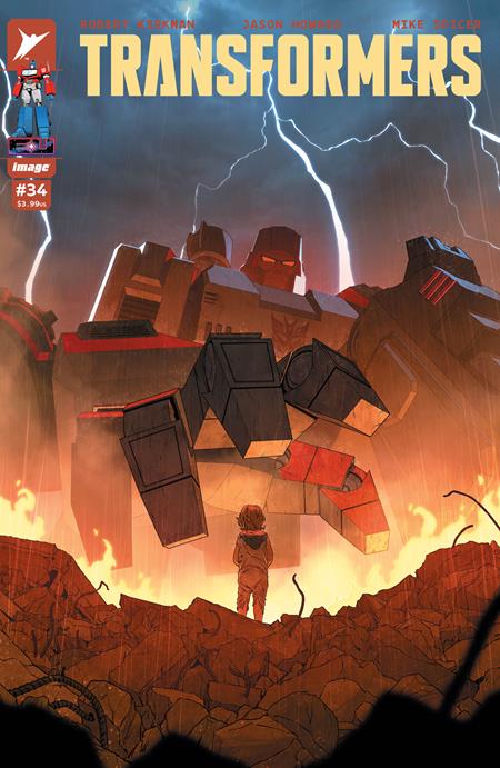 TRANSFORMERS #34 CVR D INC 1:25 MATTIA DE IULIS VAR Image Comics Robert Kirkman Jason Howard, Mike Spicer Mattia De Iulis PREORDER