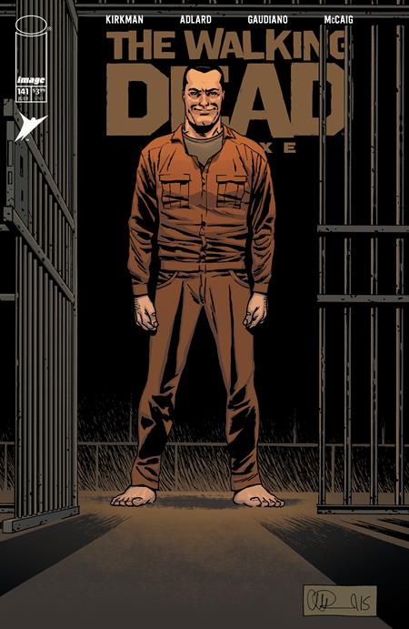 WALKING DEAD DELUXE #141 CVR B CHARLIE ADLARD & DAVE MCCAIG VAR (MR) Image Comics Robert Kirkman Charlie Adlard, Stefano Gaudiano, Dave McCaig Charlie Adlard, Dave McCaig PREORDER