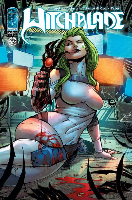 WITCHBLADE #23 CVR A GIUSEPPE CAFARO & ARIF PRIANTO (MR) Image Comics Marguerite Bennett Giuseppe Cafaro, Arif Prianto Giuseppe Cafaro, Arif Prianto PREORDER
