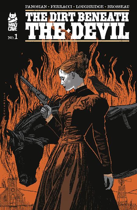 DIRT BENEATH THE DEVIL #1 (OF 4) CVR C MARK CHIARELLO VAR Mad Cave Studios Dan Panosian David Ferracci Mark Chiarello PREORDER