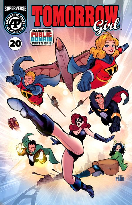 TOMORROW GIRL #20 CVR A TERRY PARR Massive Publishing David Furr Terry Parr Terry Parr PREORDER