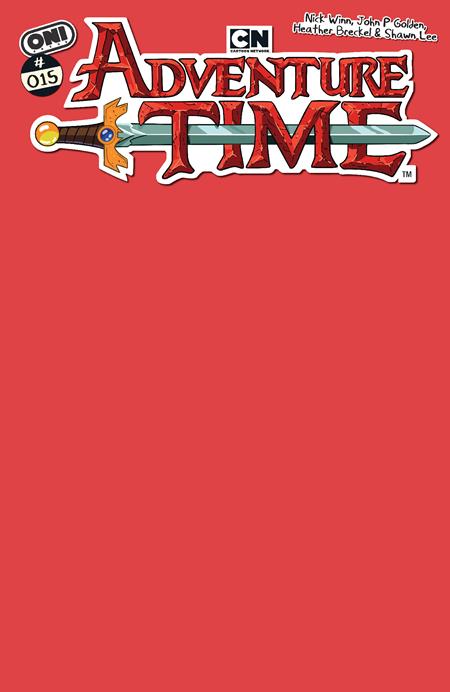 ADVENTURE TIME (2025) #15 CVR C GOLB RED SKETCH VAR Oni Press Nick Winn John P Golden Golb Red Sketch PREORDER
