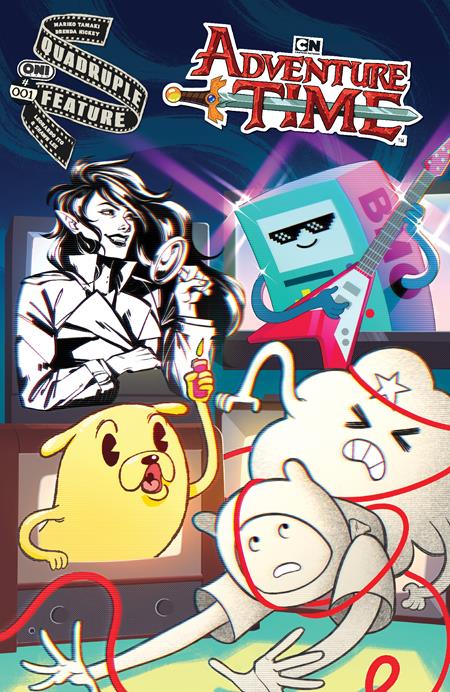 ADVENTURE TIME QUADRUPLE FEATURE #1 (OF 4) CVR E INC 1:20 JAKI KING VAR Oni Press Mariko Tamaki Brenda Hickey Jaki King PREORDER