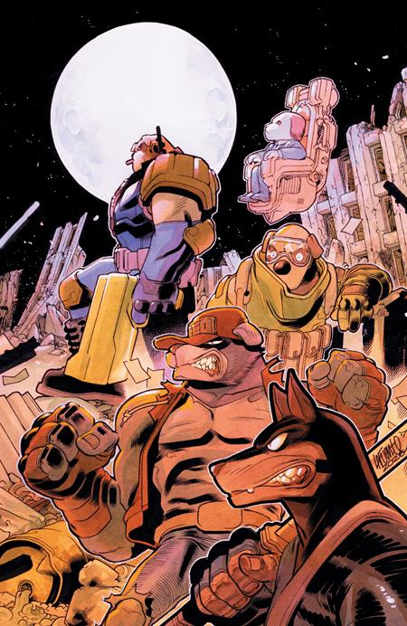 SUPER MONDO MEGA MUTTS #1 (OF 4) CVR H INC 1:20 DAVID LAFUENTE FULL ART VAR Oni Press Curt Pires Juan Gedeon David Lafuente PREORDER