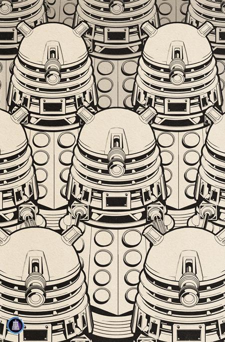 DOCTOR WHO CIRCUIT BREAKER #1 (OF 2) CVR E FLOPS TAKEOVER COLOR YOUR OWN CARDSTOCK VAR Titan Comics Dan Watters, Dulce M. Montoya Roberta Ingranata, Sami Kivelä, Valentina Bianconi Flops PREORDER