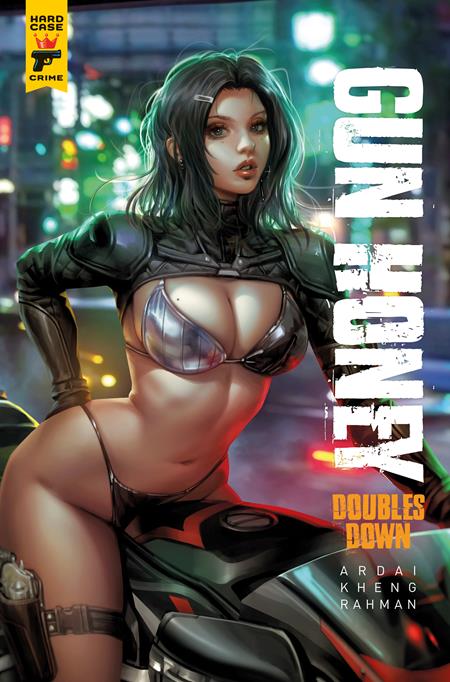 GUN HONEY DOUBLES DOWN #2 (OF 4) CVR A DERRICK CHEW (MR) Titan Comics Charles Ardai Ang Hor Kheng Derrick Chew PREORDER