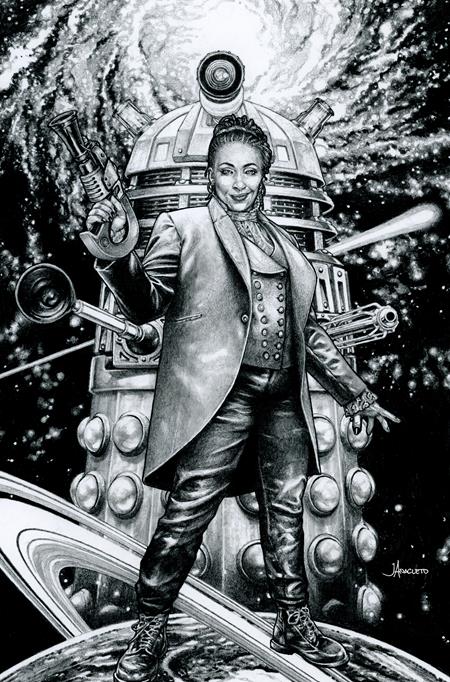 DOCTOR WHO CIRCUIT BREAKER #1 (OF 2) CVR F JAY ANACLETO VIRGIN INKS CARDSTOCK VAR Titan Comics Dan Watters, Dulce M. Montoya Roberta Ingranata, Sami Kivelä, Valentina Bianconi Jay Anacleto PREORDER