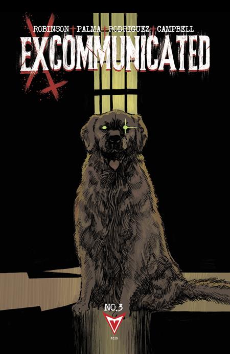 EXCOMMUNICATED #3 CVR C INC 1:20 JOSHUA HIXSON VAR Vault Comics Jeremy Robinson Tiago  Palma Joshua Hixson PREORDER