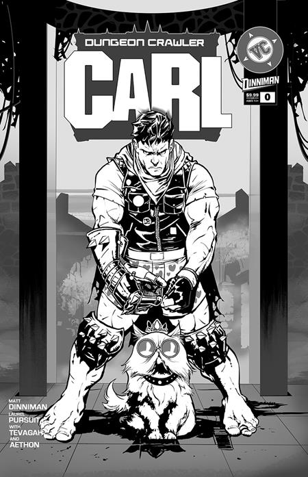 DUNGEON CRAWLER CARL SPECIAL EDITION #0 CVR B NATHAN GOODEN ABSOLUTE BATMAN HOMAGE B&W VAR Vault Comics Matt Dinniman, Tevagah Laurel Pursuit Studio Laurel Pursuit Studio PREORDER