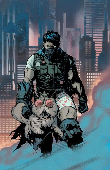 DUNGEON CRAWLER CARL SPECIAL EDITION #0 CVR H NATHAN GOODEN ABSOLUTE BATMAN HOMAGE 2 FOIL FULL ART VAR Vault Comics Matt Dinniman, Tevagah Laurel Pursuit Studio Laurel Pursuit Studio PREORDER