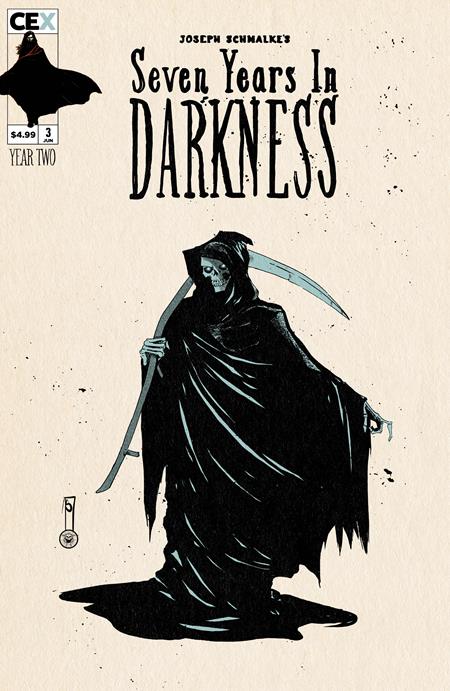 SEVEN YEARS IN DARKNESS YEAR TWO #3 (OF 4) CVR A JOSEPH SCHMALKE CARD STOCK Comics Experience Publishing Joseph Schmalke Joseph Schmalke Joseph Schmalke PREORDER