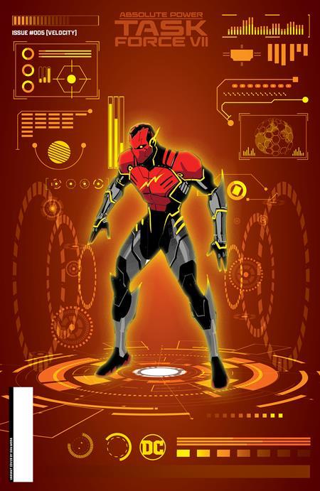 ABSOLUTE POWER TASK FORCE VII #5 (OF 7) CVR F DAN MORA FOIL VAR DC Comics Alex Paknadel Pete Woods Dan Mora PREORDER