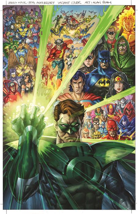 ZERO HOUR 30TH ANNIVERSARY SPECIAL #1 (ONE SHOT) CVR B ALAN QUAH VAR DC Comics Dan Jurgens, Ron Marz Various Alan Quah PREORDER