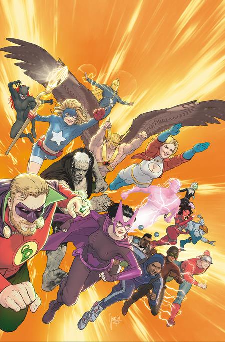JUSTICE SOCIETY OF AMERICA #12 (OF 12) CVR A MIKEL JANIN DC Comics Geoff Johns Todd Nauck Mikel Janin PREORDER