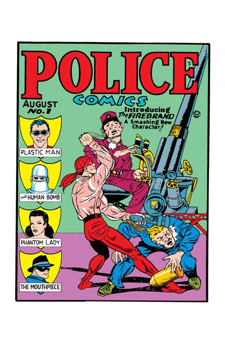 POLICE COMICS #1 FACSIMILE EDITION DC Comics Various Various Gill Fox PREORDER