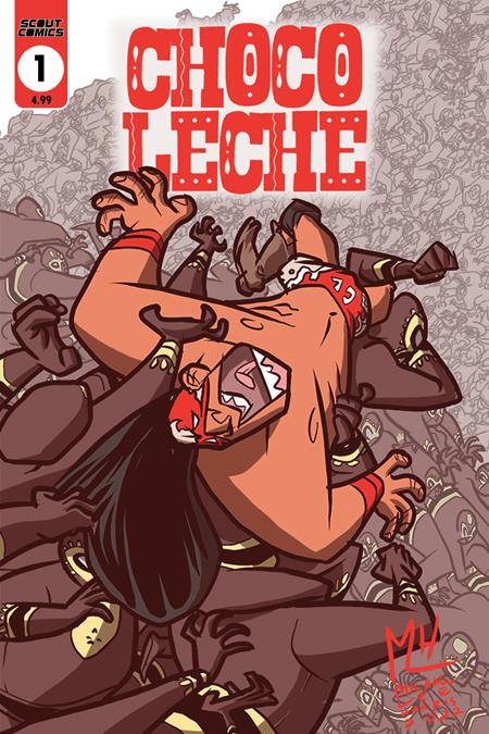 CHOCO LECHE #1 CVR B LEE HARRIS VAR (NONSTOP) Scout Comics Lee Harris Lee Harris Lee Harris PREORDER