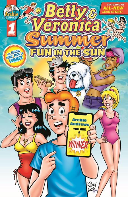 Betty & Veronica Summer Fun In The Sun 1 Comic Holly G & Rosario Tito Pena Regular Archie Comic Publications 2025
