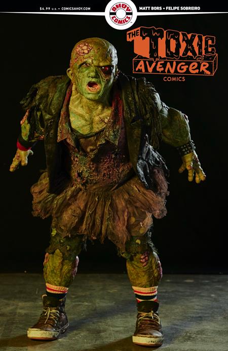 The Toxic Avenger Comics 2 Comic 5 Copy Movie Photo Unlock Variant Ahoy Comics 2025