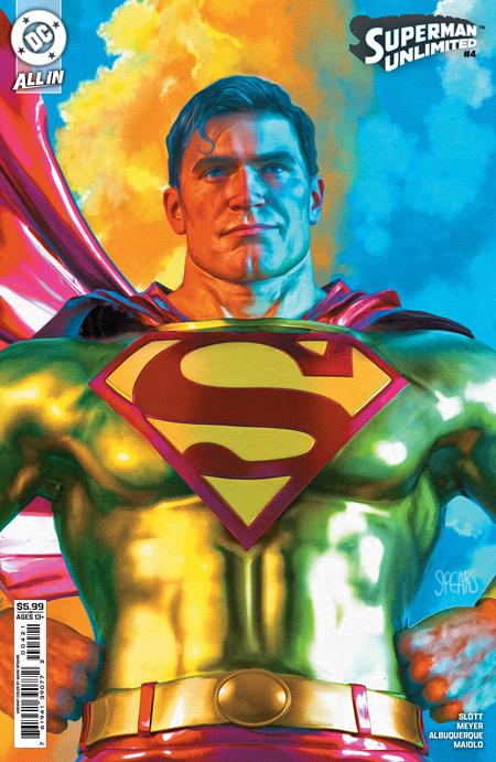 Superman Unlimited 4 Comic Mark Spears Variant DC Comics 2025