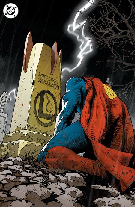 Superman, Vol. 6 29 Comic Dan Mora Spot Foil Variant DC Comics 2025