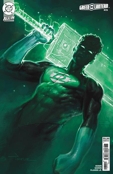 Green Lantern, Vol. 8 26 Comic Davide Paratore Variant DC Comics 2025