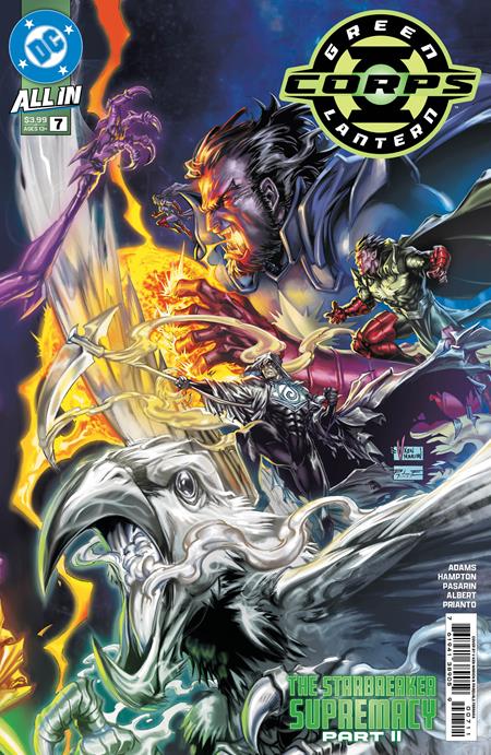 Green Lantern Corps, Vol. 3 7 Comic V Ken Marion Connecting DC Comics 2025