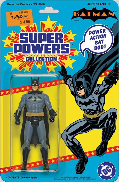 Detective Comics, Vol. 1 880 Comic Alex Saviuk & Jason Geyer Action Figure Facsimile Variant DC Comics 2025