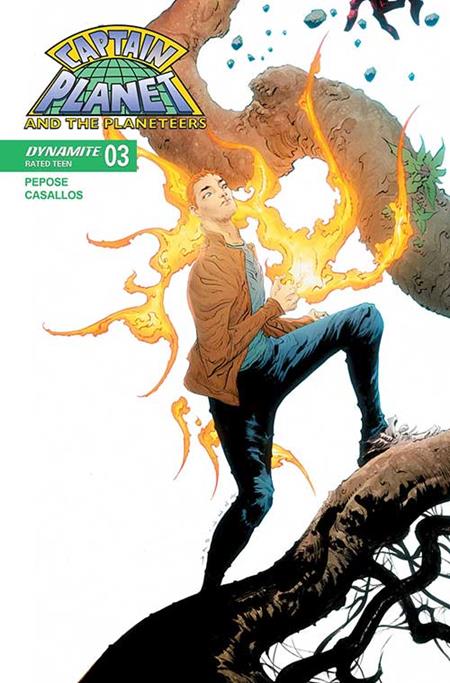 Captain Planet 3 Comic Jae Lee Variant Dynamite Entertainment 2025