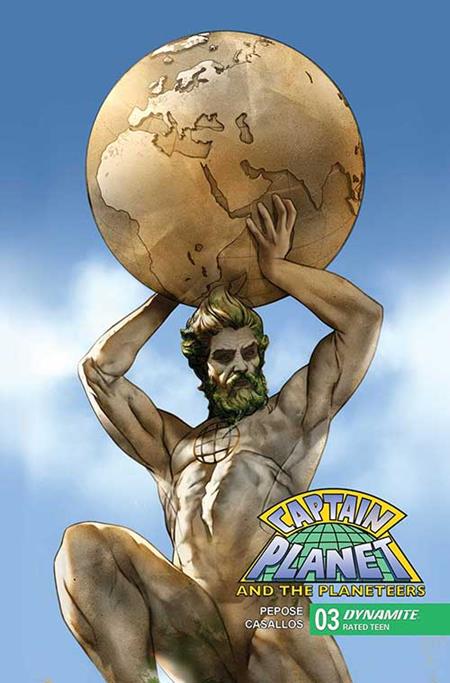 Captain Planet 3 Comic Ben Oliver Variant Dynamite Entertainment 2025