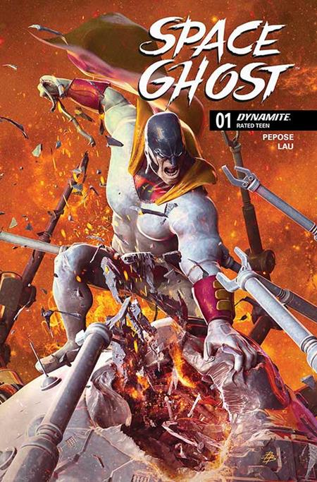 Space Ghost (Dynamite), Vol. 2 1 Comic 1:10 Bjorn Barends Foc Bonus Foil Incentive Dynamite Entertainment 2025