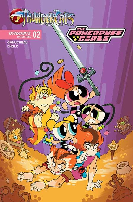 Thundercats / The Powerpuff Girls 2 Comic Coleman Engle Variant Dynamite Entertainment 2025