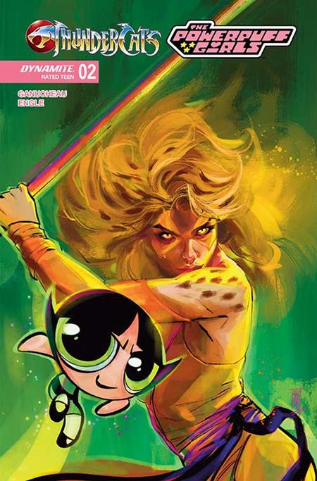 THUNDERCATS POWERPUFF GIRLS #2 CVR C ZULEMA LAVINA VAR DYNAMITE Entertainment Paulina Ganucheau Coleman Engle Zulema Lavina PREORDER