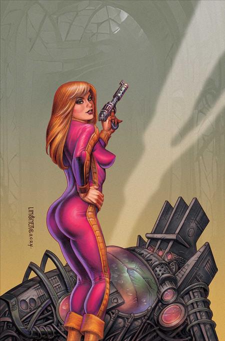 BARBARELLA #5 (OF 5) CVR E JOSEPH MICHEAL LINSNER LTD VIRGIN VAR DYNAMITE Entertainment Blake Northcott Anna Morozova Joseph Michael Linsner PREORDER