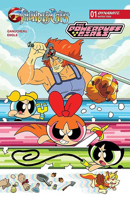Thundercats / The Powerpuff Girls #1 (Cvr B) (2025) Coleman Engle Variant