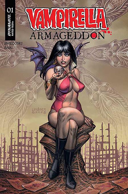 Vampirella Armageddon #1 (Cvr D) (2025) Joseph Michael Linsner Variant