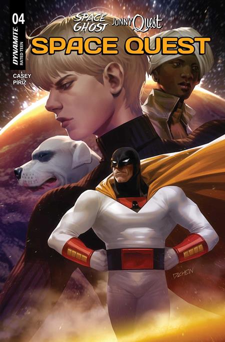 Space Ghost / Jonny Quest: Space Quest 4 Comic Derrick Chew Variant Dynamite Entertainment 2025