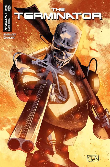 The Terminator (Dynamite Entertainment) 9 Comic Edwin Galmon Variant Dynamite Entertainment 2025