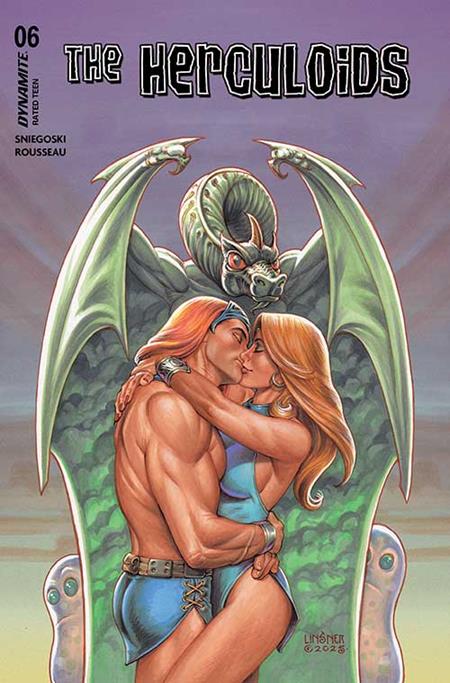 The Herculoids 6 Comic Joseph Michael Linsner Variant Dynamite Entertainment 2025