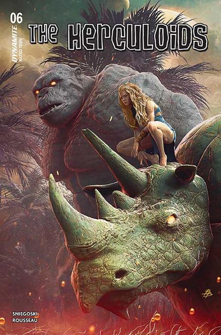 The Herculoids 6 Comic Björn Barends Variant Dynamite Entertainment 2025