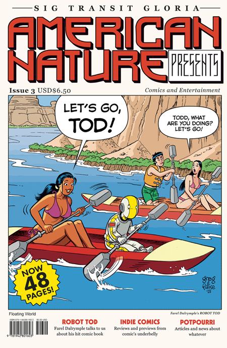 AMERICAN NATURE PRESENTS #3 Floating World Comics Greg & Fake, Marc Koprinarov Greg & Fake Greg & Fake PREORDER