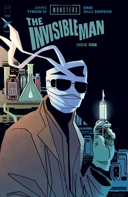 Universal Monsters: The Invisible Man 1 Comic Dani & Brad Simpson Image Comics 2025