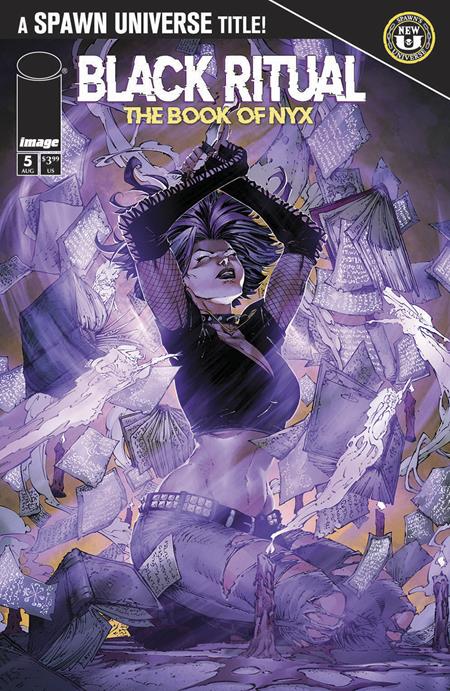 Black Ritual: The Book of NYX 5 Comic Brett Booth Variant Image Comics 2025