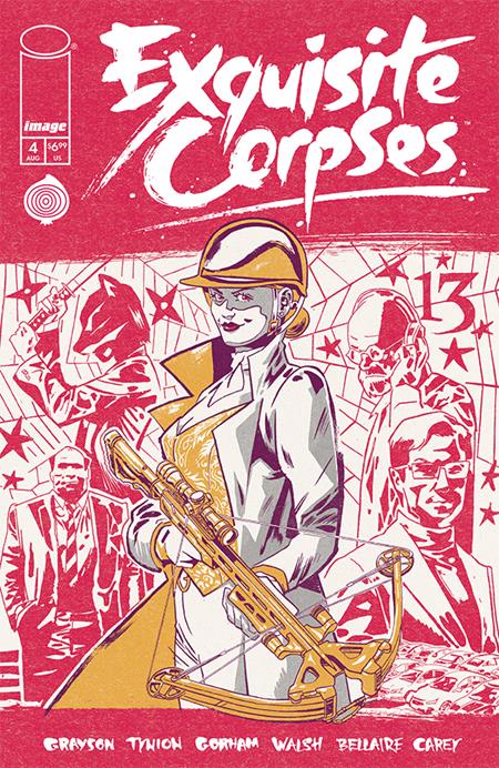 Exquisite Corpses 4 Comic Michael Walsh Polybagged & Playing Card Variant Image Comics 2025