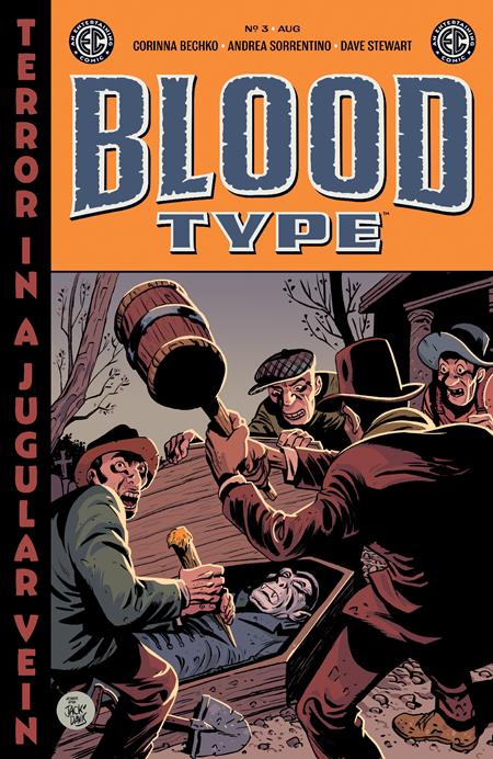 Blood Type 3 Comic 1:10 Albert Monteys Ec Homage Incentive Oni Press 2025