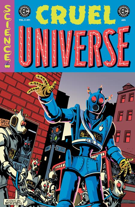 Ec Cruel Universe 2 1 Comic 1:10 Albert Monteys Ec Homage Incentive Oni Press 2025