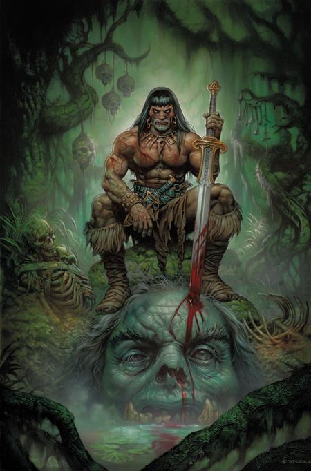 Conan the Barbarian (Titan Comics) 23 Comic Greg Staples Glow In The Dark Variant Titan Comics 2025