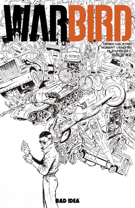 WARBIRD #2 (OF 4) CVR E INC 1:20 JAKE BAKER VAR BAD IDEA Derek Kolstad, Robert Venditti Alex Maleev Jake Baker PREORDER